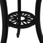 vidaXL Mesa de jardín aluminio fundido negro 62x62x65 cm vidaXL Mesa de jardín aluminio fundido negro 62x62x65 cm