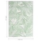 vidaXL Alfombra de exterior PP verde 140x200 cm vidaXL Alfombra de exterior PP verde 140x200 cm