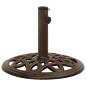 vidaXL Base de sombrilla de hierro fundido bronce 40x40x32 cm vidaXL Base de sombrilla de hierro fundido bronce 40x40x32 cm