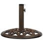 vidaXL Base de sombrilla de hierro fundido bronce 40x40x32 cm vidaXL Base de sombrilla de hierro fundido bronce 40x40x32 cm