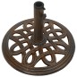 vidaXL Base de sombrilla de hierro fundido bronce 40x40x32 cm vidaXL Base de sombrilla de hierro fundido bronce 40x40x32 cm