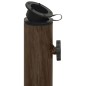 vidaXL Base de sombrilla de hierro fundido bronce 40x40x32 cm vidaXL Base de sombrilla de hierro fundido bronce 40x40x32 cm