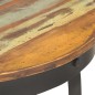 vidaXL Mesa de centro de madera maciza reciclada Ø68x43 cm vidaXL Mesa de centro de madera maciza reciclada Ø68x43 cm