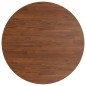 vidaXL Tablero de mesa redonda madera de roble marrón oscuro Ø90x1,5cm vidaXL Tablero de mesa redonda madera de roble marrón oscuro Ø90x1,5cm