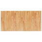 vidaXL Encimera baño madera maciza tratada marrón claro 100x50x1,5 cm vidaXL Encimera baño madera maciza tratada marrón claro 100x50x1,5 cm