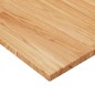 vidaXL Encimera baño madera maciza tratada marrón claro 100x50x1,5 cm vidaXL Encimera baño madera maciza tratada marrón claro 100x50x1,5 cm