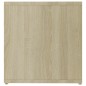 vidaXL Muebles de salón 2 piezas madera ingeniería roble Sonoma