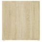 vidaXL Muebles de salón 2 piezas madera de ingeniería roble Sonoma