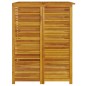 vidaXL Cobertizo para cubo de basura madera maciza acacia 70x89x117 cm vidaXL Cobertizo para cubo de basura madera maciza acacia 70x89x117 cm