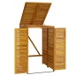 vidaXL Cobertizo para cubo de basura madera maciza acacia 70x89x117 cm vidaXL Cobertizo para cubo de basura madera maciza acacia 70x89x117 cm