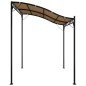 vidaXL Toldo acero y tela gris taupe 2x2,3 m 180 g/m² vidaXL Toldo acero y tela gris taupe 2x2,3 m 180 g/m²