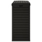 vidaXL Cubo de basura de exterior polipropileno negro 78x41x86 cm vidaXL Cubo de basura de exterior polipropileno negro 78x41x86 cm