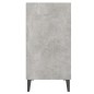 vidaXL Aparador de madera contrachapada gris hormigón 57x35x70 cm vidaXL Aparador de madera contrachapada gris hormigón 57x35x70 cm