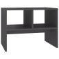 vidaXL Mesa auxiliar de madera contrachapada gris 60x40x45 cm vidaXL Mesa auxiliar de madera contrachapada gris 60x40x45 cm
