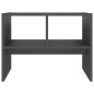 vidaXL Mesa auxiliar de madera contrachapada gris 60x40x45 cm vidaXL Mesa auxiliar de madera contrachapada gris 60x40x45 cm