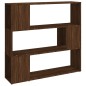 vidaXL Estantería/divisor de espacios color roble marrón 100x24x94 cm vidaXL Estantería/divisor de espacios color roble marrón 100x24x94 cm