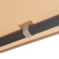 vidaXL Cenador carpa con toldo 4x4 m acero beige vidaXL Cenador carpa con toldo 4x4 m acero beige