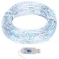vidaXL Guirnalda de micro luces LED 40 m 400 LED blanco cálido vidaXL Guirnalda de micro luces LED 40 m 400 LED blanco cálido