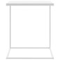 vidaXL Mesa auxiliar de madera contrachapada blanco 55x35x66 cm vidaXL Mesa auxiliar de madera contrachapada blanco 55x35x66 cm
