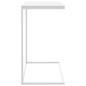 vidaXL Mesa auxiliar de madera contrachapada blanco 55x35x66 cm vidaXL Mesa auxiliar de madera contrachapada blanco 55x35x66 cm