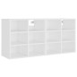 vidaXL Muebles zapatero 2 unidades blanco 52,5x30x50 cm vidaXL Muebles zapatero 2 unidades blanco 52,5x30x50 cm
