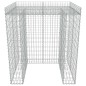 vidaXL Muro de gaviones para contenedor de basura acero 110x100x130cm vidaXL Muro de gaviones para contenedor de basura acero 110x100x130cm