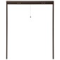 vidaXL Mosquitera enrollable para ventanas marrón 150x170 cm vidaXL Mosquitera enrollable para ventanas marrón 150x170 cm