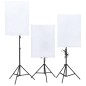vidaXL Kit de estudio fotográfico con set de iluminación y softboxes vidaXL Kit de estudio fotográfico con set de iluminación y softboxes