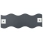 vidaXl Espejos de pared vidrio ondulado 60x18,5 cm 4 unidades vidaXl Espejos de pared vidrio ondulado 60x18,5 cm 4 unidades