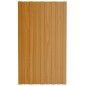 vidaXL Panel de tejado acero galvanizado color madera 36 uds 80x45 cm vidaXL Panel de tejado acero galvanizado color madera 36 uds 80x45 cm