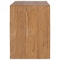 vidaXL Mueble de TV madera maciza de teca 90x30x40 cm