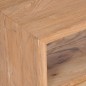 vidaXL Mueble de TV madera maciza de teca 90x30x40 cm