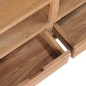 vidaXL Mueble de TV madera maciza de teca 90x30x40 cm