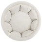 vidaXL Cama para perros beige 70x70x26 cm