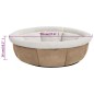 vidaXL Cama para perros beige 70x70x26 cm