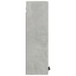 vidaXL Armario de baño con espejo color gris hormigón 64x20x67 cm vidaXL Armario de baño con espejo color gris hormigón 64x20x67 cm