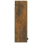 vidaXL Armario de baño con espejo color roble ahumado 64x20x67 cm vidaXL Armario de baño con espejo color roble ahumado 64x20x67 cm