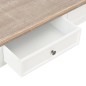 vidaXL Mesa de centro de madera blanco 100x55x45 cm vidaXL Mesa de centro de madera blanco 100x55x45 cm