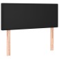 vidaXL Cama box spring con colchón cuero sintético negro 90x190 cm vidaXL Cama box spring con colchón cuero sintético negro 90x190 cm