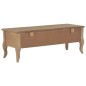 vidaXL Mueble para TV de madera marrón 100x35x35 cm vidaXL Mueble para TV de madera marrón 100x35x35 cm