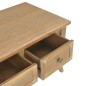 vidaXL Mueble para TV de madera marrón 100x35x35 cm vidaXL Mueble para TV de madera marrón 100x35x35 cm