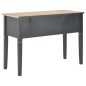vidaXL Escritorio de madera negro 109,5x45x77,5 cm vidaXL Escritorio de madera negro 109,5x45x77,5 cm