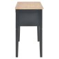 vidaXL Escritorio de madera negro 109,5x45x77,5 cm vidaXL Escritorio de madera negro 109,5x45x77,5 cm