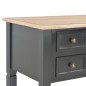 vidaXL Escritorio de madera negro 109,5x45x77,5 cm vidaXL Escritorio de madera negro 109,5x45x77,5 cm