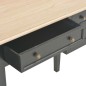 vidaXL Escritorio de madera negro 109,5x45x77,5 cm vidaXL Escritorio de madera negro 109,5x45x77,5 cm