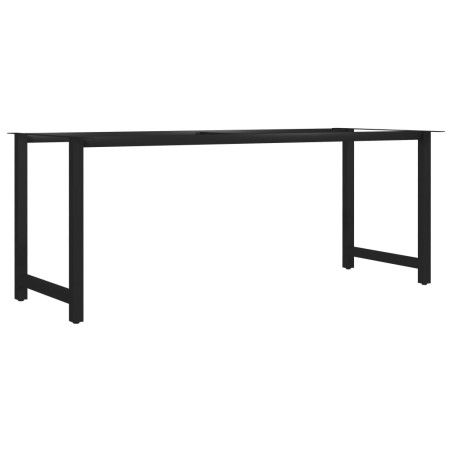 vidaXL Estructura de mesa de comedor en forma de H 180x80x72 cm