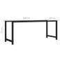 vidaXL Estructura de mesa de comedor en forma de H 180x80x72 cm vidaXL Estructura de mesa de comedor en forma de H 180x80x72 cm