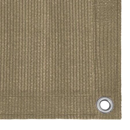 vidaXL Alfombra para tienda de campaña gris taupe 250x350 cm