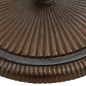 vidaXL Base de sombrilla de hierro fundido bronce 45x45x30 cm 