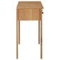 vidaXL Tocador madera maciza de roble 110x40x75 cm vidaXL Tocador madera maciza de roble 110x40x75 cm